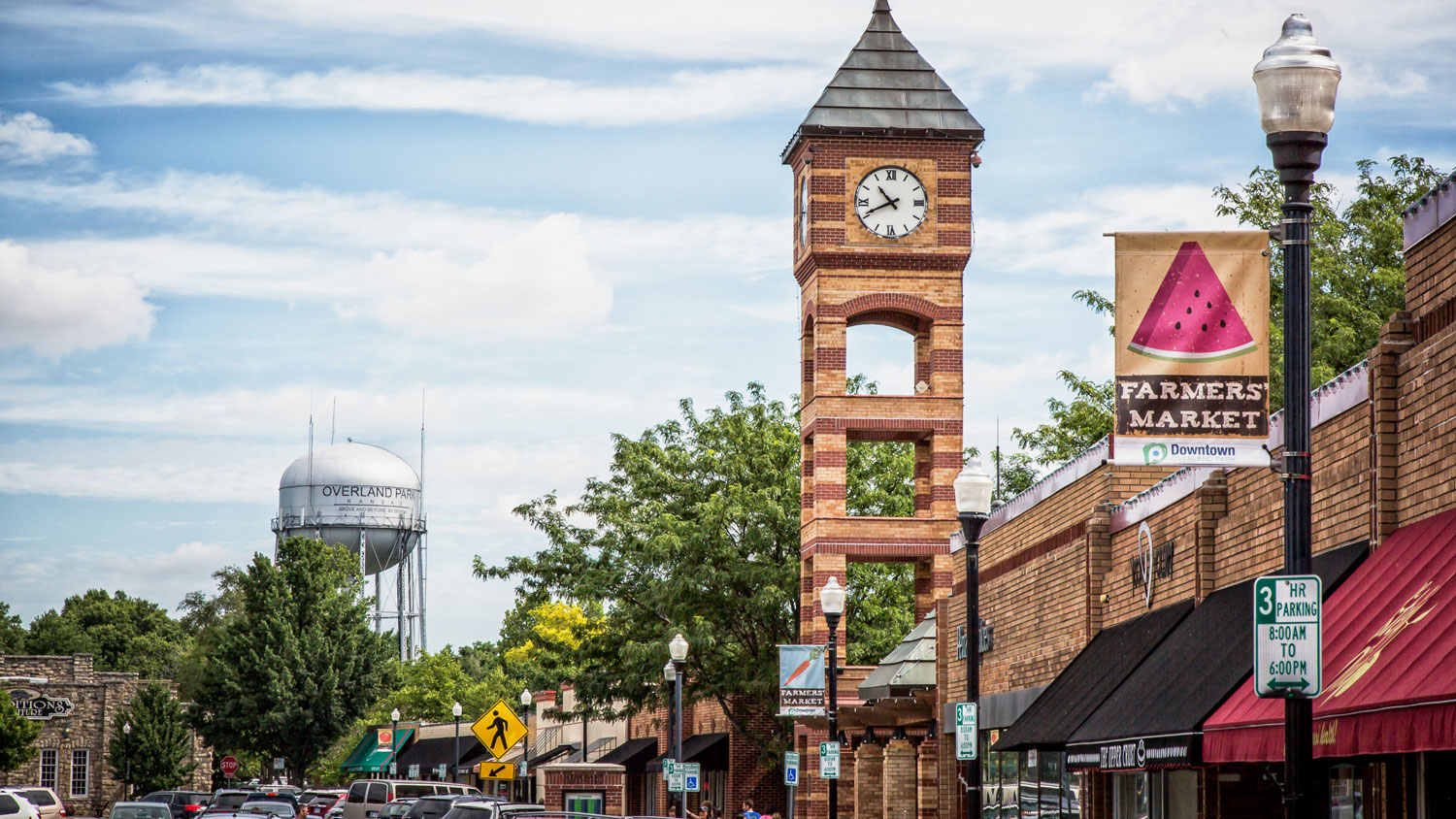 Clock Tower Plaza City Of Overland Park Kansas